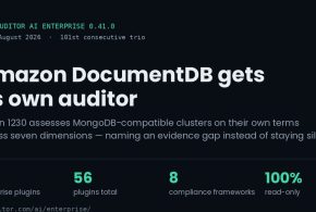 Auditing Amazon DocumentDB: What NSAuditor AI Enterprise 0.41.0’s Plugin 1230 Actually Reads