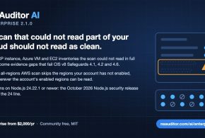 A Scan That Could Not Read Part of Your Cloud Should Not Read as Clean: NSAuditor AI Enterprise 2.1.0